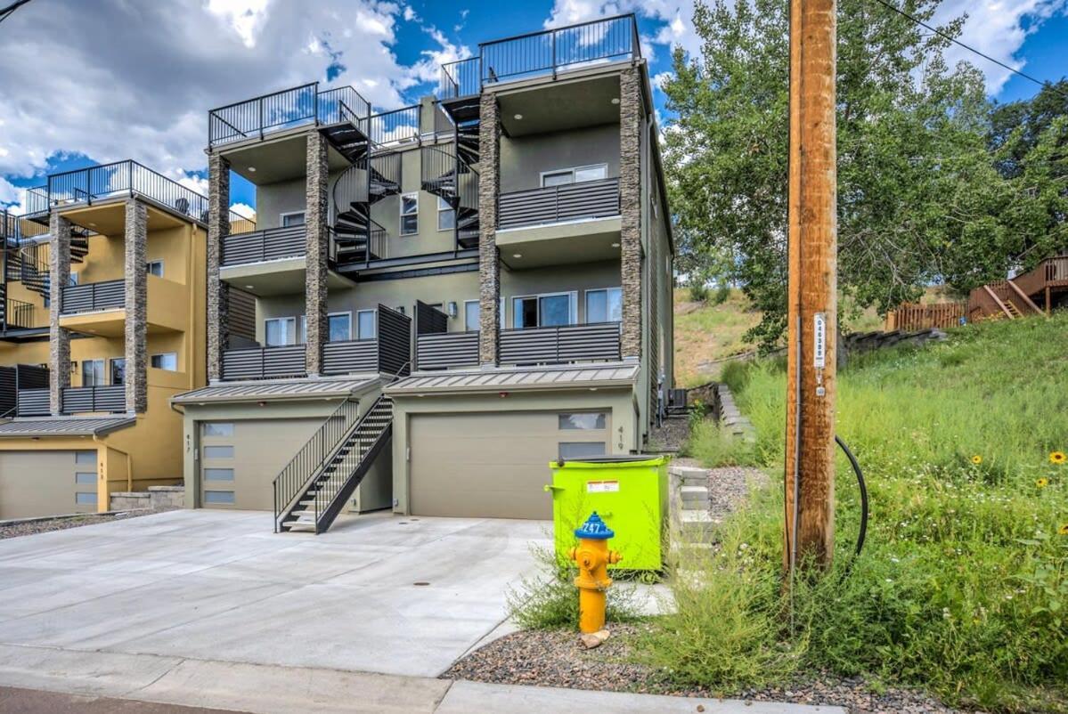 4Bd Home W Rooftop Patio Fire Pit & Mountain Views Colorado Springs Exterior photo